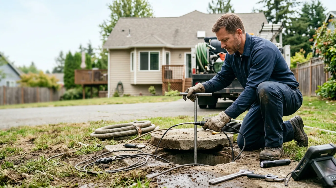 Septic Tank Pumping in Central Point, OR